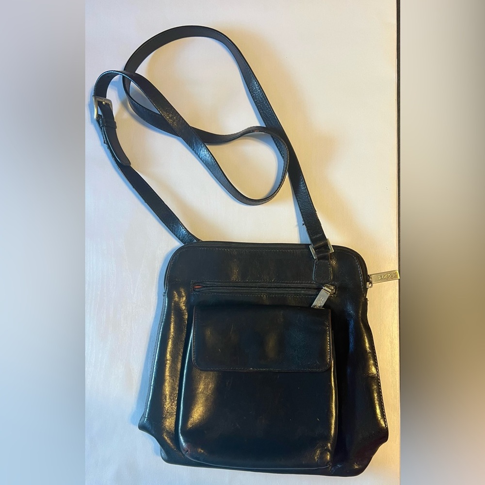 HOBO Black Leather Crossbody